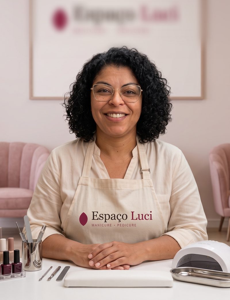 Luci Alves Pimenta Da Silva no espaço de atendimento